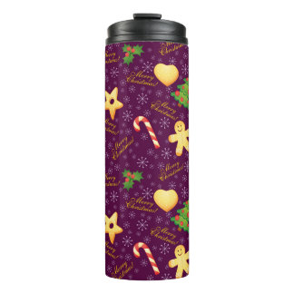 Merry Christmas Thermal Tumbler
