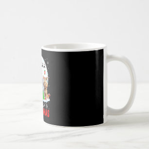 Merry Christmas Three Santa Elf Reindeer Apoos Own Coffee Mug