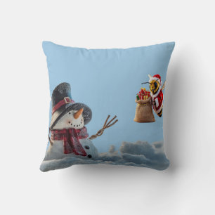 Merry Christmas Throw Pillow