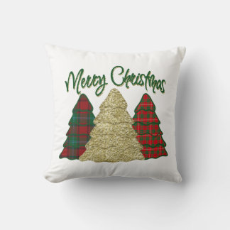 Merry Christmas Throw Pillow