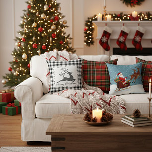 Merry Christmas Throw Pillow