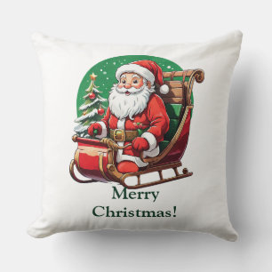 Merry Christmas! Throw Pillow