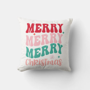 Merry Christmas  Throw Pillow