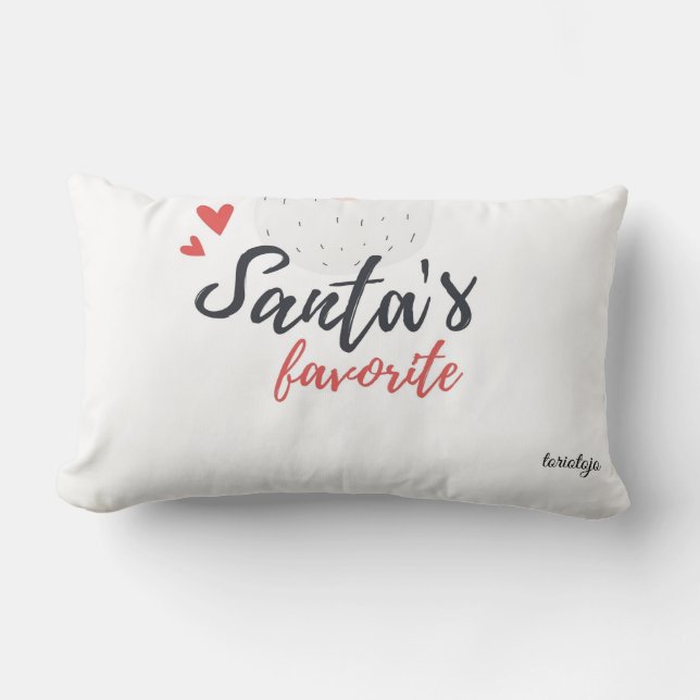Merry Christmas Throw Pillows BY toriotojo (Front)