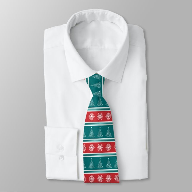 Merry Christmas Tie (Tied)
