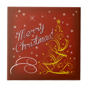 Merry Christmas Tile