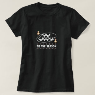 "Merry Christmas 'Tis the Season Festive Design" T-Shirt