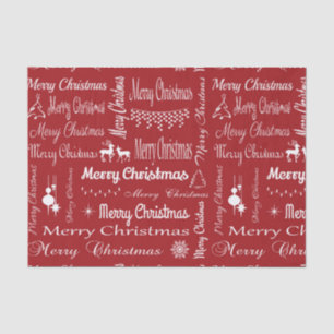 Merry Christmas Tissue Paper