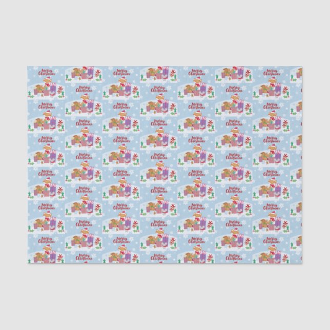 Merry Christmas Tissue Paper (Front)