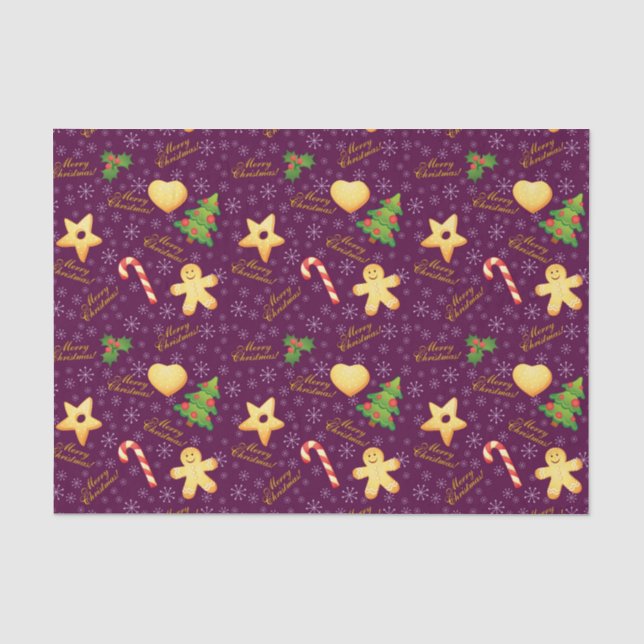 Merry Christmas Tissue Paper (Front)