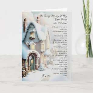 Merry Christmas to a Very Special Friend Christmas Card