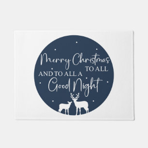 Merry Christmas To All And To All A Good Night Doormat