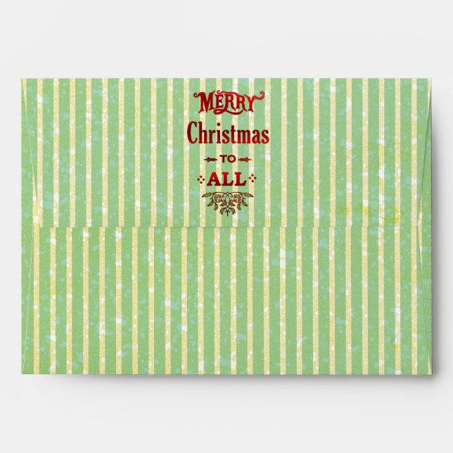 Merry Christmas to All Envelopes (Back (Top Flap))