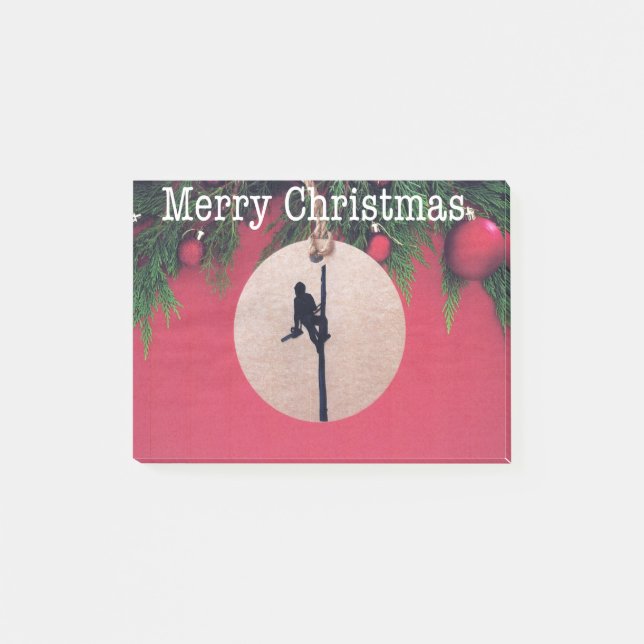 Merry Christmas to Arborist and Tree Surgeons. Post-it Notes (Front)