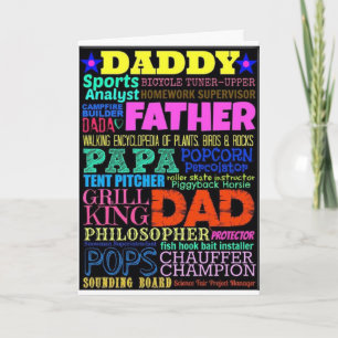 **MERRY CHRISTMAS** TO MY LOVING "DAD" CARD