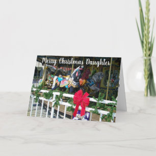 MERRY CHRISTMAS TO OUR ***DAUGHTER*** HOLIDAY CARD