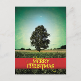 Merry Christmas - To The Heavens Holiday Postcard