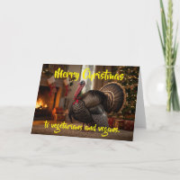 Merry Christmas to vegetarians and vegans.