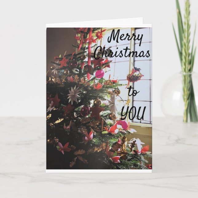 *MERRY CHRISTMAS TO YOU AND A HAPPY NEW YEAR TOO* CARD (Front)