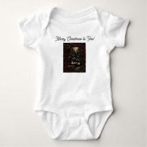 Merry Christmas to You Terrier Dog Baby Outfit