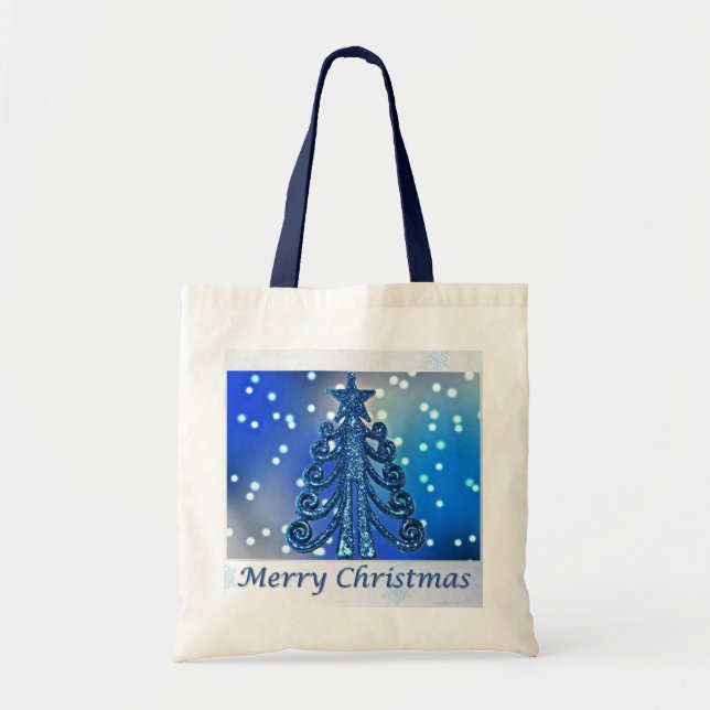 Merry Christmas Tote Bag (Front)