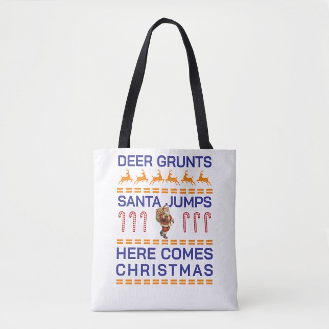 Merry Christmas Tote Bag (Front)