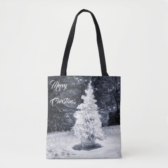 Merry Christmas Tote Bag (Front)
