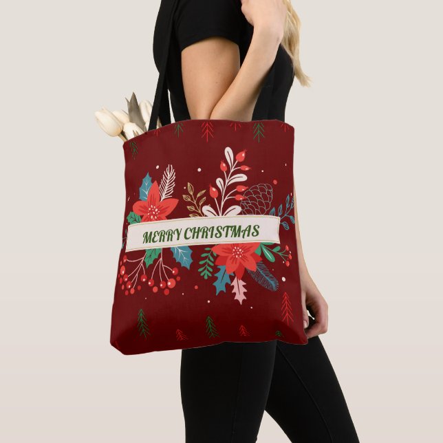 Merry Christmas  Tote Bag (Close Up)