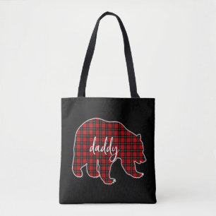 Merry Christmas Tote Bag, Christmas Gift Bag