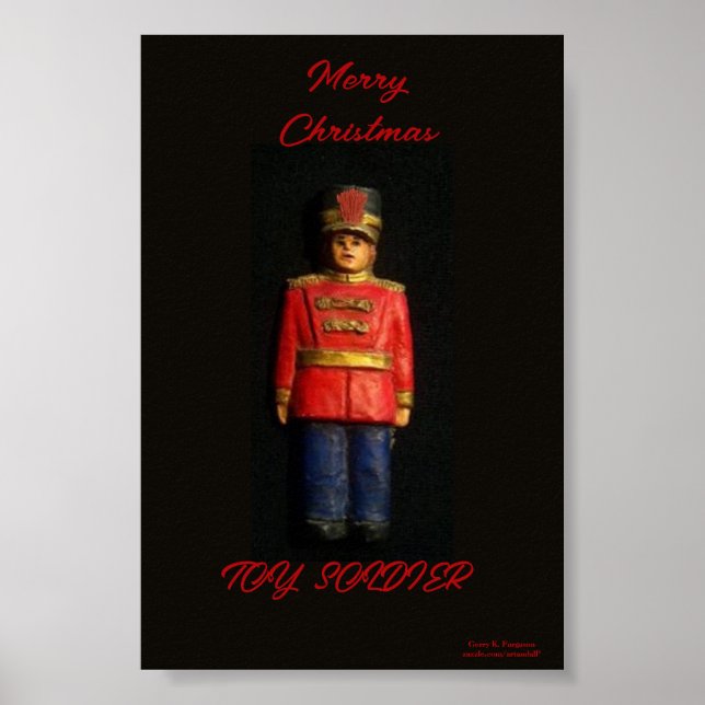MERRY CHRISTMAS TOY SOLDIER POSTER (Front)