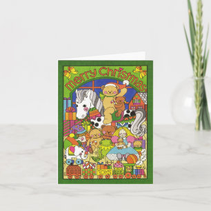 Merry Christmas Toys Card