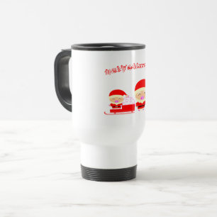 Merry Christmas Travel Mug