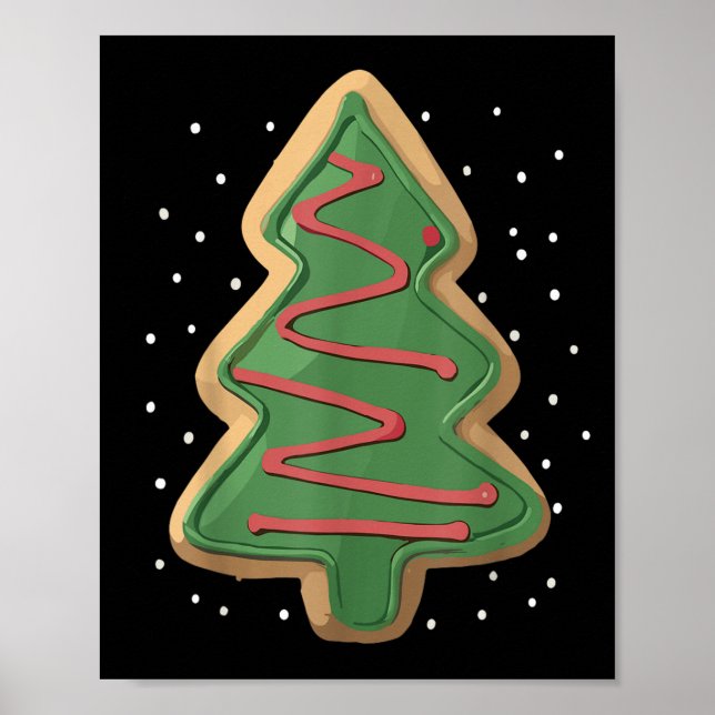 Merry Christmas Tree Christmas  Poster (Front)