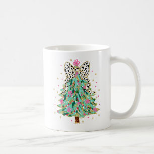 Merry Christmas Tree Drawn Coffee Mug