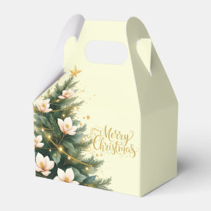 Merry Christmas Tree Favor Gift Box