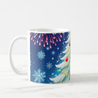Merry Christmas Tree Festive Wall Art – Seasonal D Coffee Mug