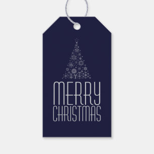 Merry Christmas Tree Gift Tags