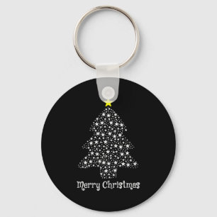 Merry Christmas Tree Matching Family Santa Xmas Ho Keychain