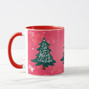 Merry Christmas Tree Mug