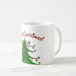 Merry Christmas Tree Mug