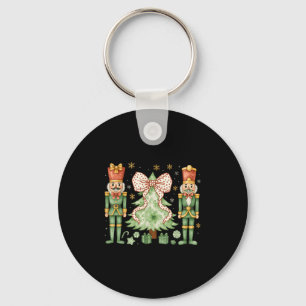 Merry Christmas Tree Nutcracker Ballet Dance Women Keychain