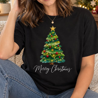 Merry Christmas Tree T-Shirt