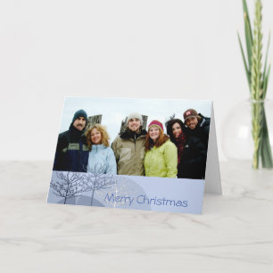 Merry Christmas Trees - Holiday Card