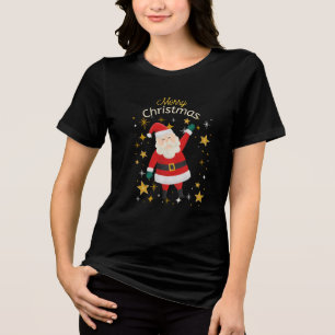 Merry Christmas Tri-Blend Shirt