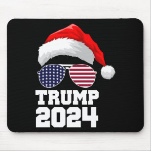 Merry Christmas Trump 2024 Mouse Pad