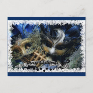 Merry Christmas Twins Holiday Postcard