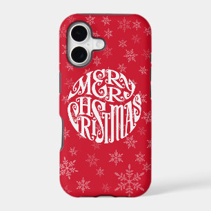 Merry Christmas Typography Joyful Greetings