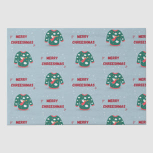 Merry Christmas Ugly Sweater Angel Tissue Paper
