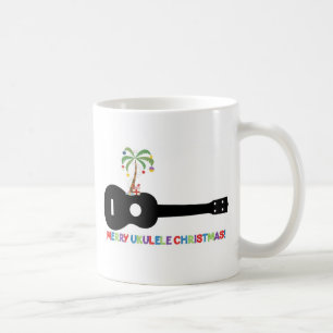 Merry Christmas Ukulele Coffee Mug