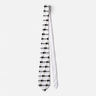 Merry Christmas Ukulele Tie